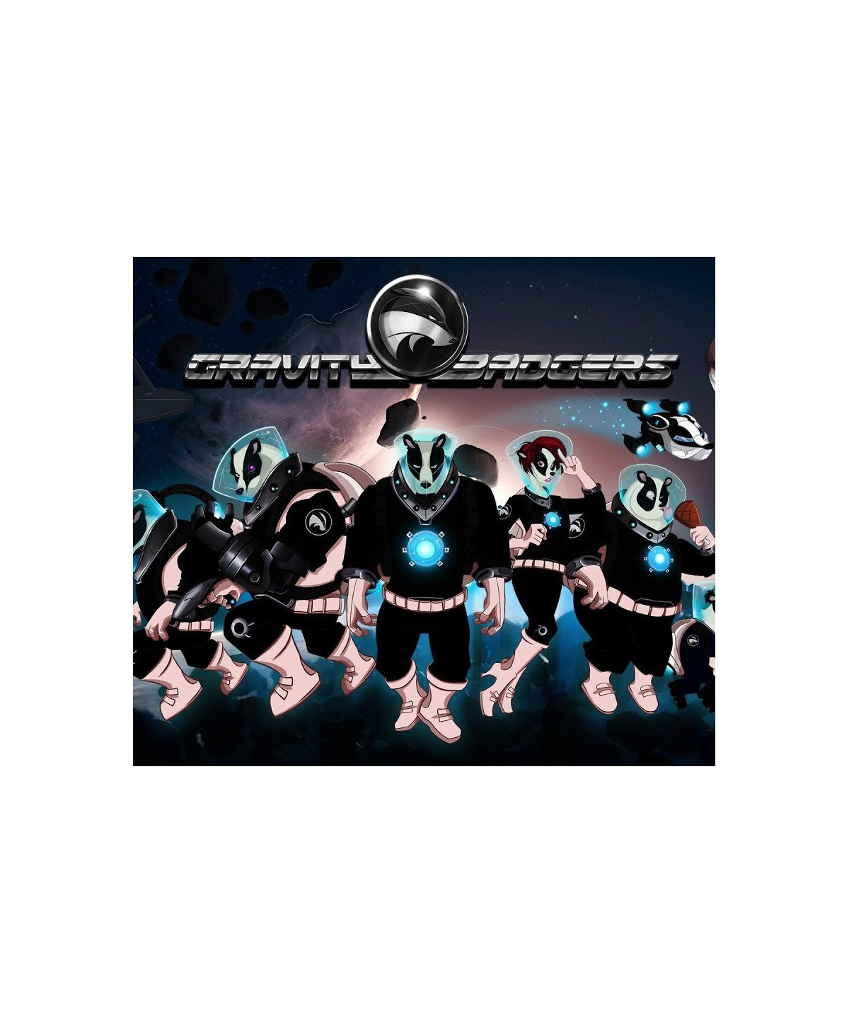 Gravity Badgers Steam Key GLOBAL